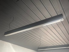LED Black  Batten Ceiling Lights - 1.2m (4ft)