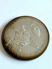 Franklin Mint Sterling Silver Apollo 10 Medal First Lunar Module Flight .97 oz