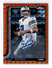 2025 Topps Chrome Tony Romo Orange Refractor (RAW)