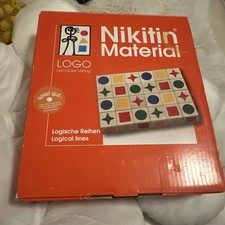 Logische Reihen Nikitin (N8) Logik Symetrie räumliche Wahrnehmung Lernspiel