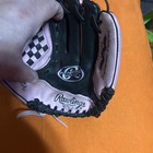 Rawlings Youth Baseball Glove PL950BP Pink Black T Ball Softball Basket RHT 9.5" — photo 7