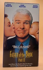 Father of the Bride Part II VHS 1996 Steve Martin Kieran Culkin Buy 2 Get 1 