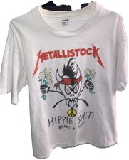 Metallistock Shirt, Metallica At Woodstock 94, XL, Fan Club Only Order Form Rare