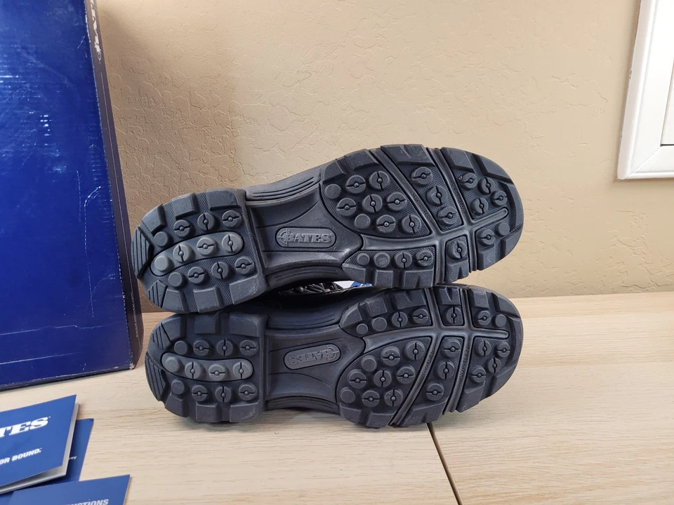 Puntera de seguridad compuesta con cremallera lateral Bates Tactical Sport #E02263 8" negra para hombre 10 M Foto 3 de 4