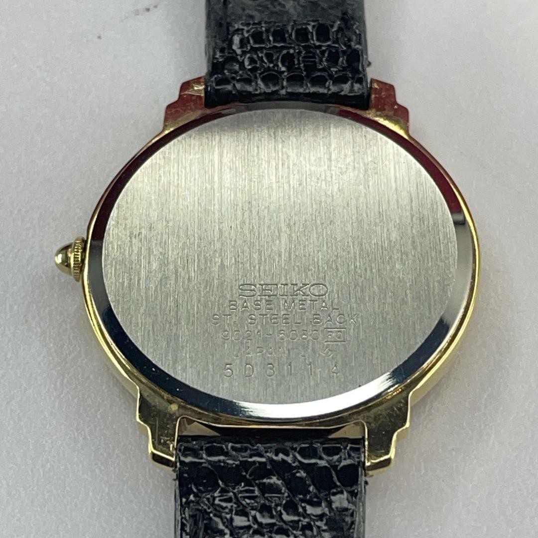 ★海外人気モデル SEIKO 9021-6080 日本製 QZ 電池換済 腕時計 overseas model SEIKO 9021 6080 Made in Japan QZ battery