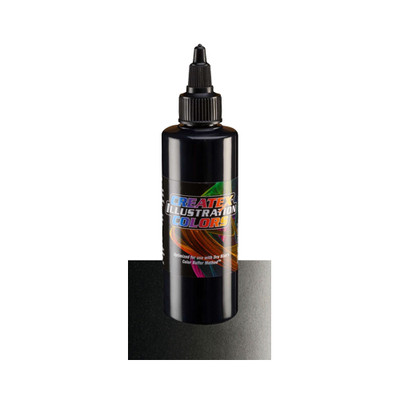 Createx Illustration Transparent Schwarz 2oz (60ml) Airbrush Farbe