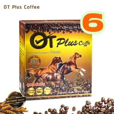 OT Herbal Instant Coffee Energy Drink for Men Natural Vitality Boost Thailand x6