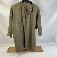 Used Homme Plisse Issey Miyake Short Linen Shirt Size 3 Brown Made In The