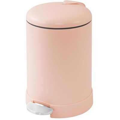 Trendy Rust Colored Waste Bin with Soft Close Lid
