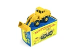 Matchbox Lesney No. 69 Yellow Hatra Tractor Shovel w/Original E4 Box