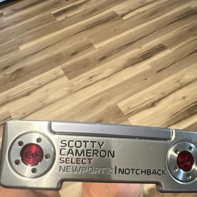 Scotty Cameron Select Newport 2 Notchback Putter RH Steel Shaft + Cover