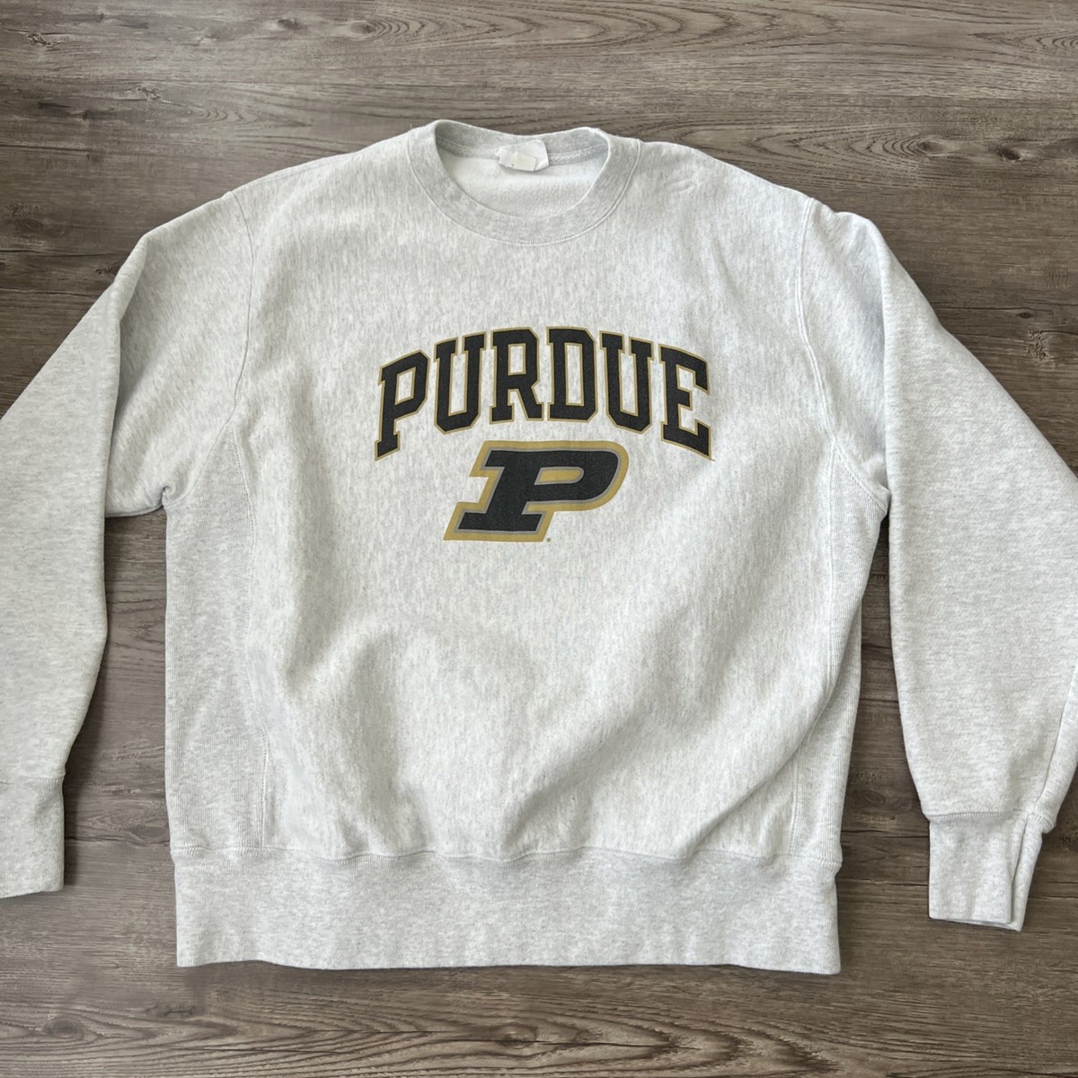 Purdue University Vintage Champion Reverse Weave Sweatshirt Mens