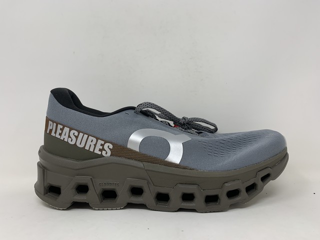 Men's On Cloudmonster 2 Pleasure x The Loop, Mist/Olive, 10 D