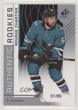 2018-19 Upper Deck SP Game Used Authentic Rookies 51/60 Rourke Chartier #158 um0