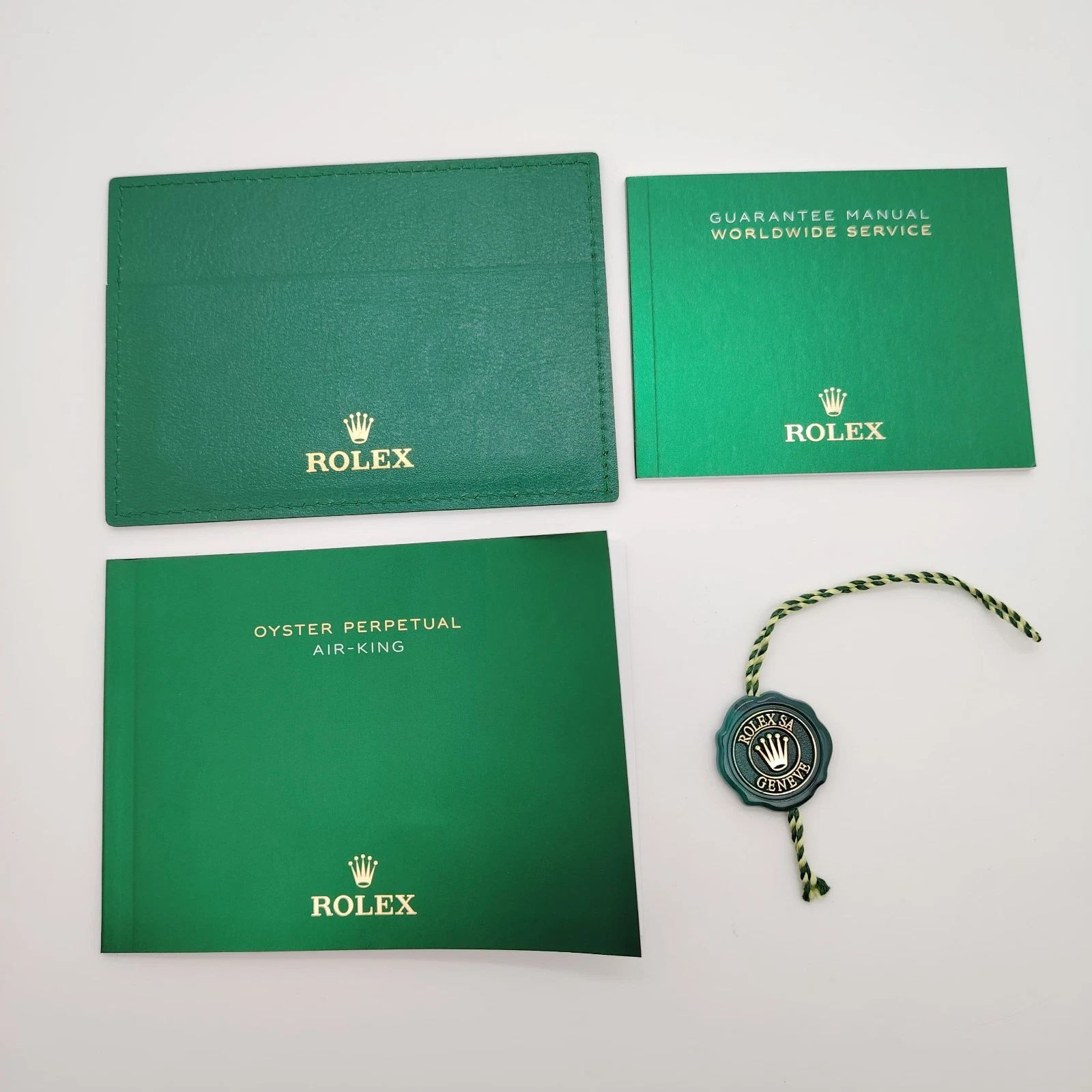 Genuine Rolex Air-King Air King Booklet Manual FULL SET 116900 FOR English