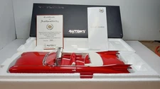 1/18 AUTOart 1959 Series 62 Convertible Bright Red Top Down Brand New #70401 JC8