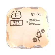 FHF 75 Balance Staff watch part #723 for Fontainemelon 5 1/4-75