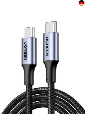 UGREEN USB C Kabel 100W PD 3.0 Ladekabel USB C Schnellladekabel 5A/20V PPS