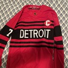 Detroit Red Wings Dylan Larkin reverse retro jersey sz 56 NEW! Rare! — photo 1