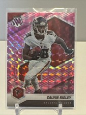 2021 Panini Mosaic #16 Calvin Ridley Prizm Camo Pink