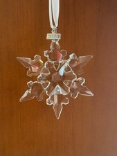 Swarovski 2020 Annual Snowflake Star Crystal Pendant