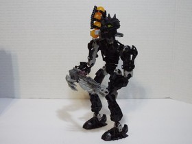 LEGO BIONICLE INIKA TOA NUPARU (8729) WITH CANISTER AND MANUAL **FREE SHIPPING**