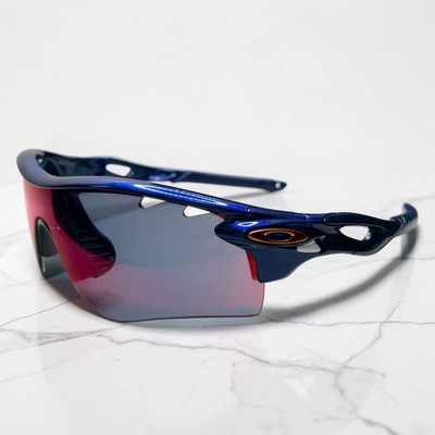 Oakley Radar Lock Sunglasses Blue Unisex New Model 6490