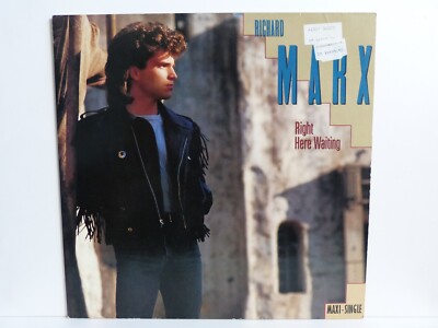 Richard Marx   12  Maxi   Right Here Waiting / EMI 060 20 3475 6 von 1989