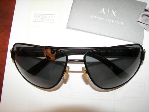 Armani Exchange Premium Sunglasses w/ Case, Cleaning Cloth & Certificate Booklet - Picture 7 of 8