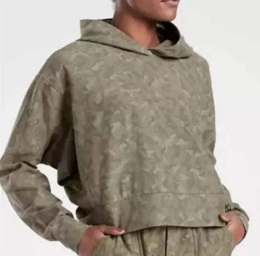 Athleta cropped hoodie hotsell