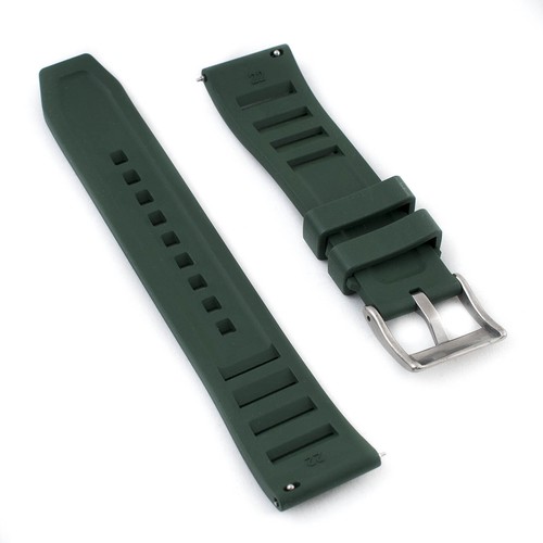 FKM Rubber Vented Quick Release Watch Strap Band Dive Replacement Seiko Silicone - Picture 50 of 132
