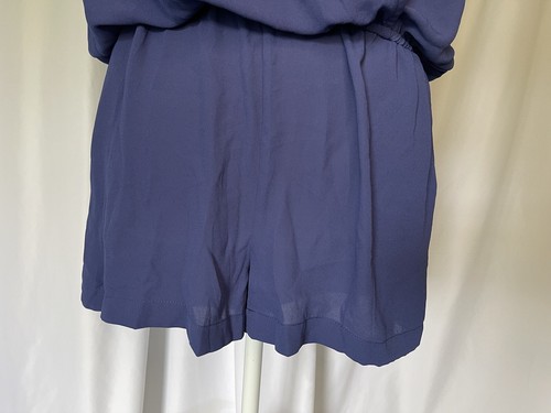 BCBGMAXAZRIA Cobalt Blue Thalia Sleeveless Romper Size S - Picture 4 of 11