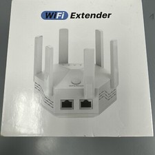 2024 Wi-Fi Extender Signal Booster for Home Powerful 6 Antennas Wi-F Booster,  