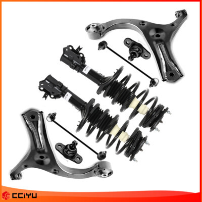 Front Struts with Coil Spring Assembly for 2006 - 2011 Hyundai Accent Kia Rio