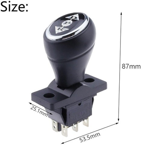 Electric Car Toggle Switch Forward and Backward Stop Switches on Off on Reverse - Picture 2 of 3