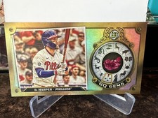 Bryce Harper 2022 Topps Gypsy Queen GQ Gems Mini #GGM-2 - Philadelphia Phillies