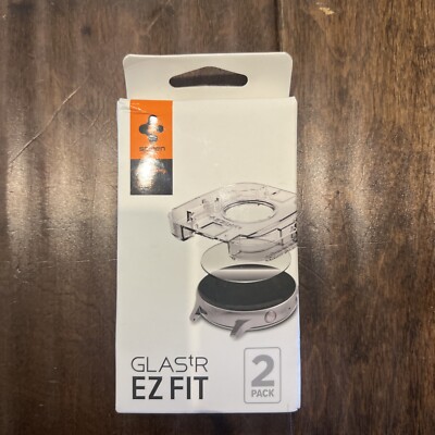 Galaxy Watch 4 | Spigen [ Glas.tR EZ FIT ] Shockproof Slim Screen Protector