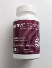 NEUROPATHY RENEW B1 B12 Vita R-Alpha Repair Nerve Renew 30ct Trial USA SELLER