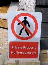 Genuine Road/site Sign New Unused Stock 30 X 45cm Man Cave Kids Room