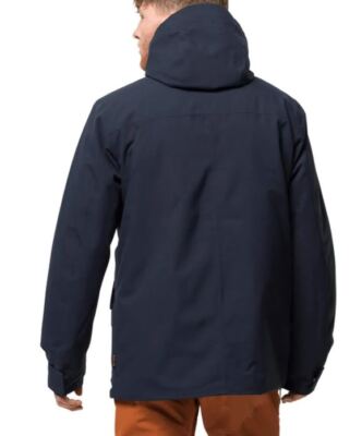 JACK WOLFSKIN Herren Jacke Winterjacke Parka West Coast Jacket Coat blau NEU