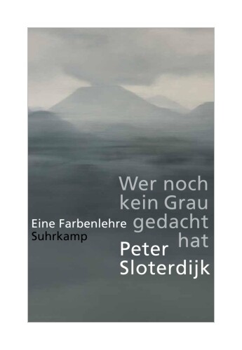 Thumbnail - Wer Noch Kein Grau Gedacht Hat Von Peter Sloterdijk