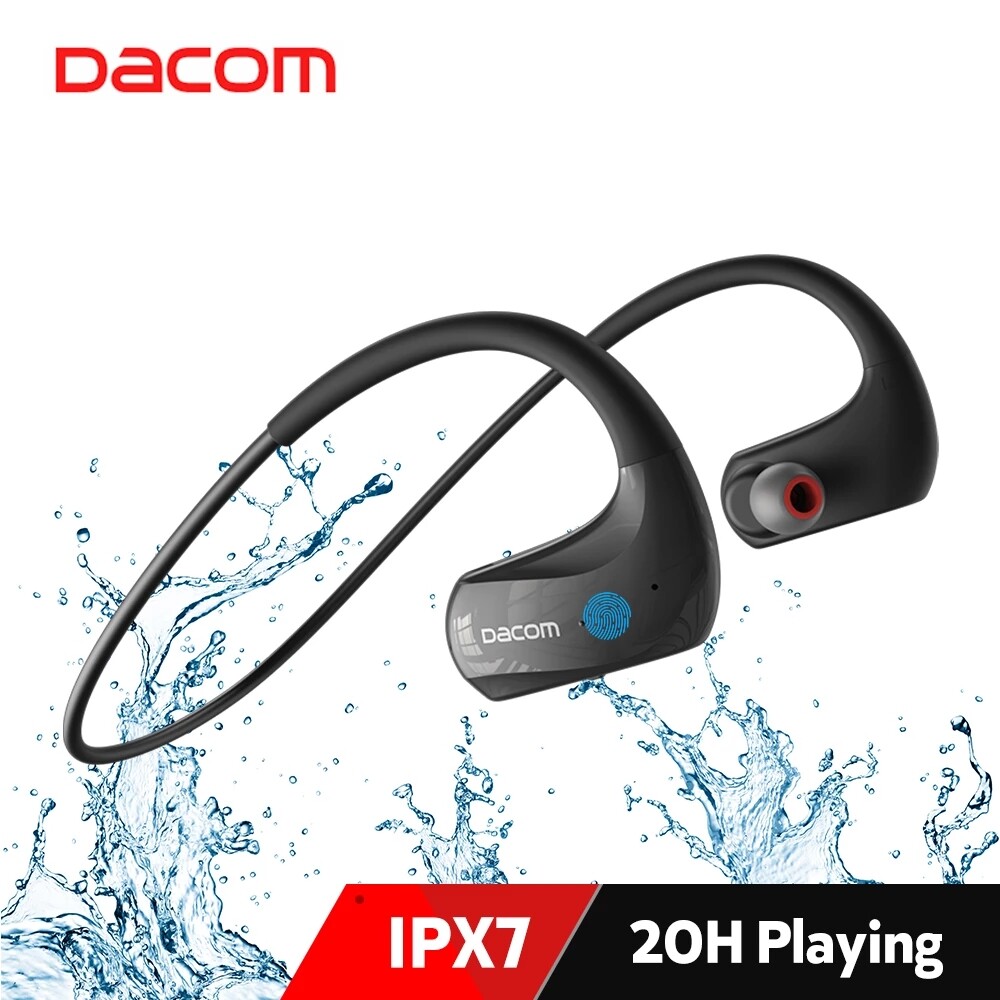 2022 Dacom Athlete Wireless Headphones IPX7 Waterproof Sports Bluetooth  Earphone