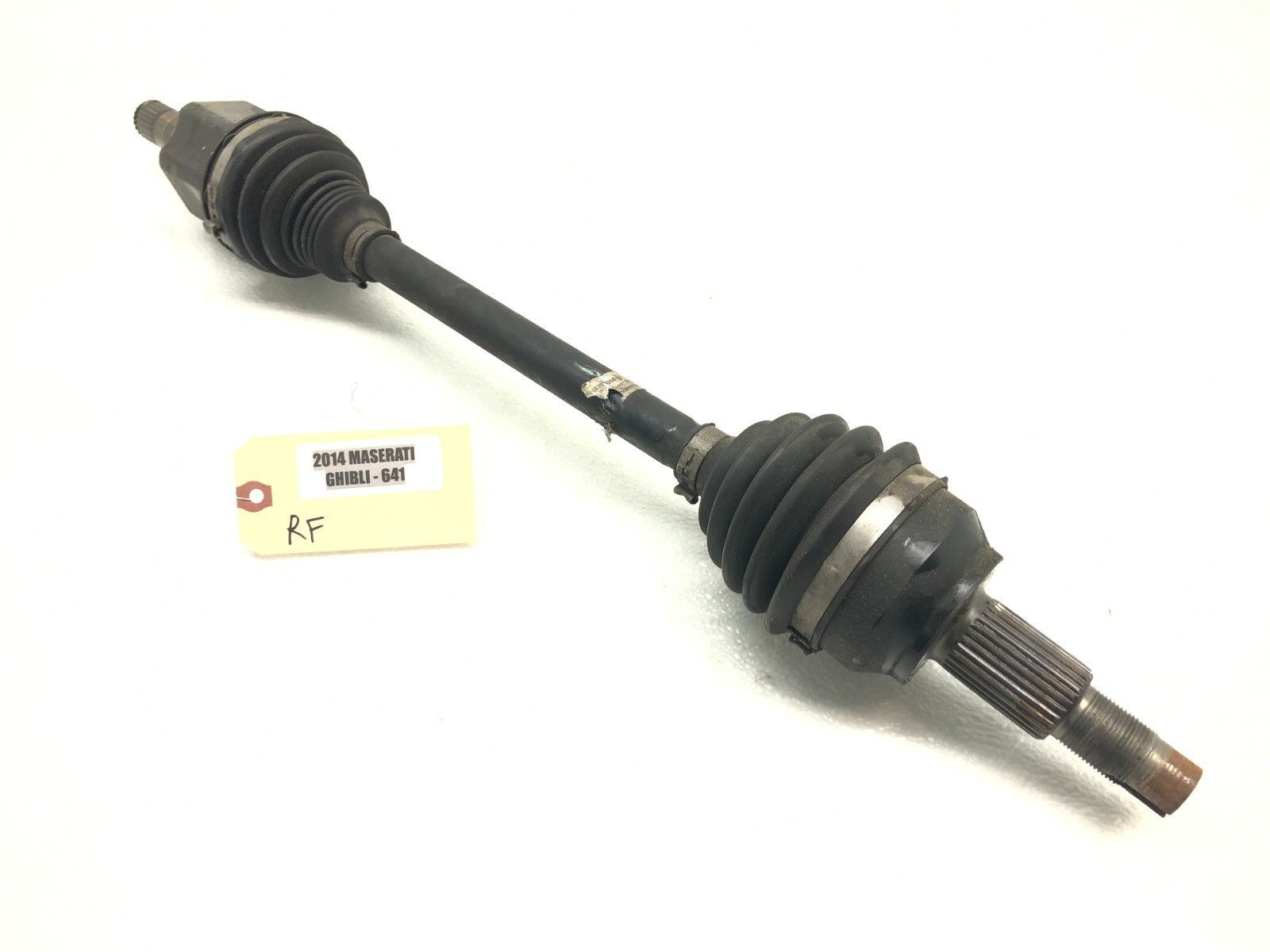 2014-2017 MASERATI GHIBLI S 3.0L V6 AWD RIGHT PASSENGER FRONT CV AXLE SHAFT OEM.