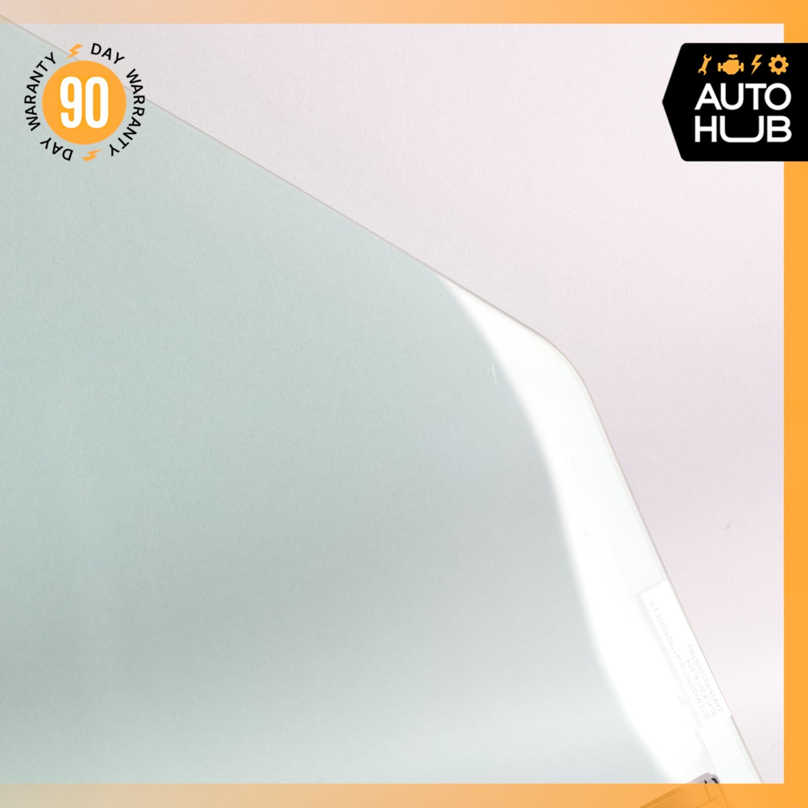 03-13 Maserati Quattroporte M139 Front Left Side Door Window Glass OEM 68k