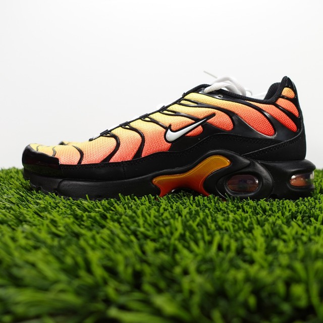 Nike Air Max Plus Gs Sunset Black Orange Ar1852 017 Size 6y For Sale Online Ebay