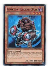 Yugioh INSEKTOR HUNDERTFÜßLER , ap01-de007 Super Rare deutsch Excellent