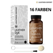 Leather Dye Farbe für Nubuk & Wildleder Anilinleder für Schuhe Taschen Renovator