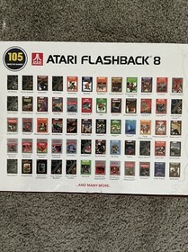 Atari Flashback 8 Console 105 Built-in Games 40th Ann Retro Nostalgia Frogger