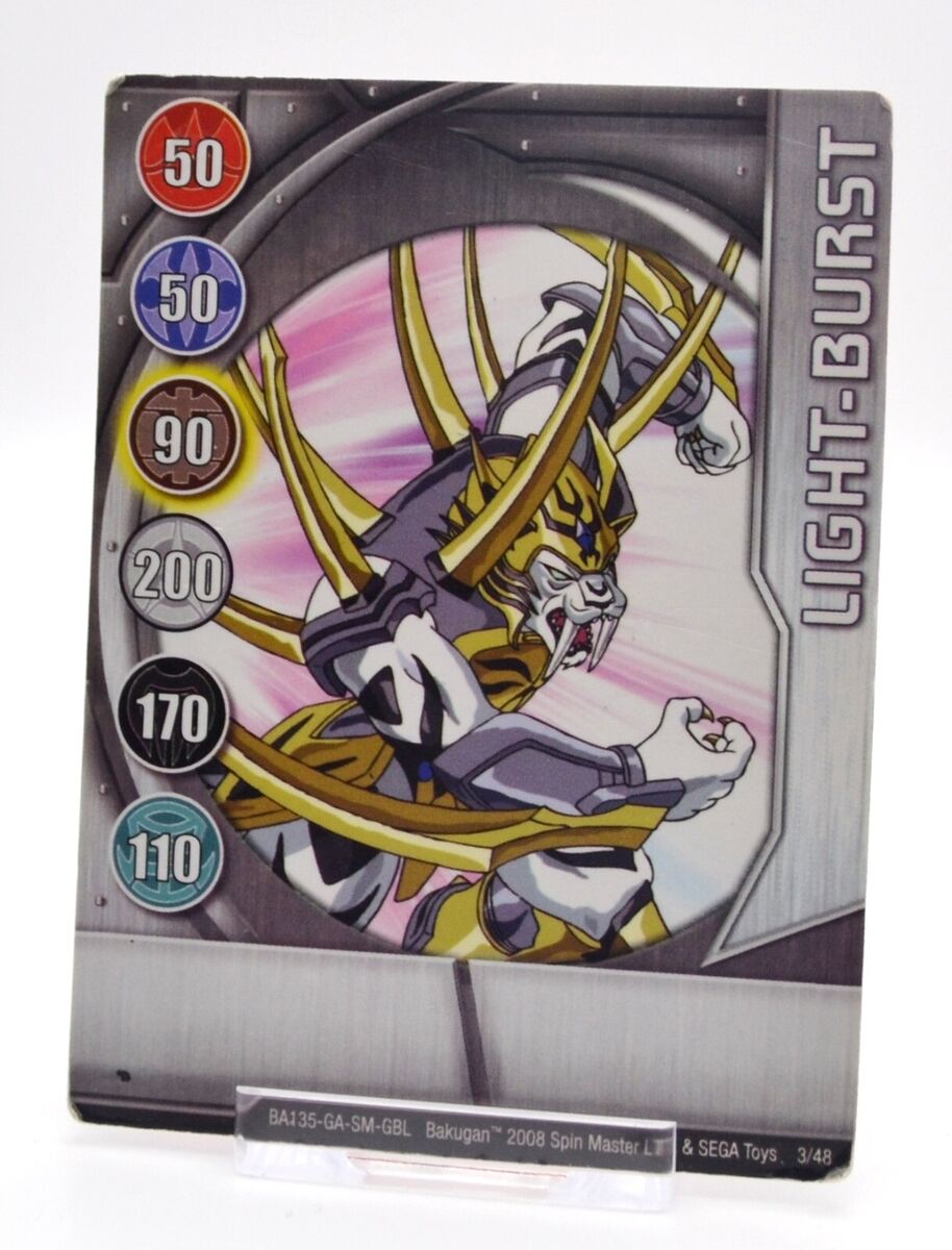 Bakugan Battle Brawlers MASQUERADE'S THROW Ability Card 29/48 BA161 2008