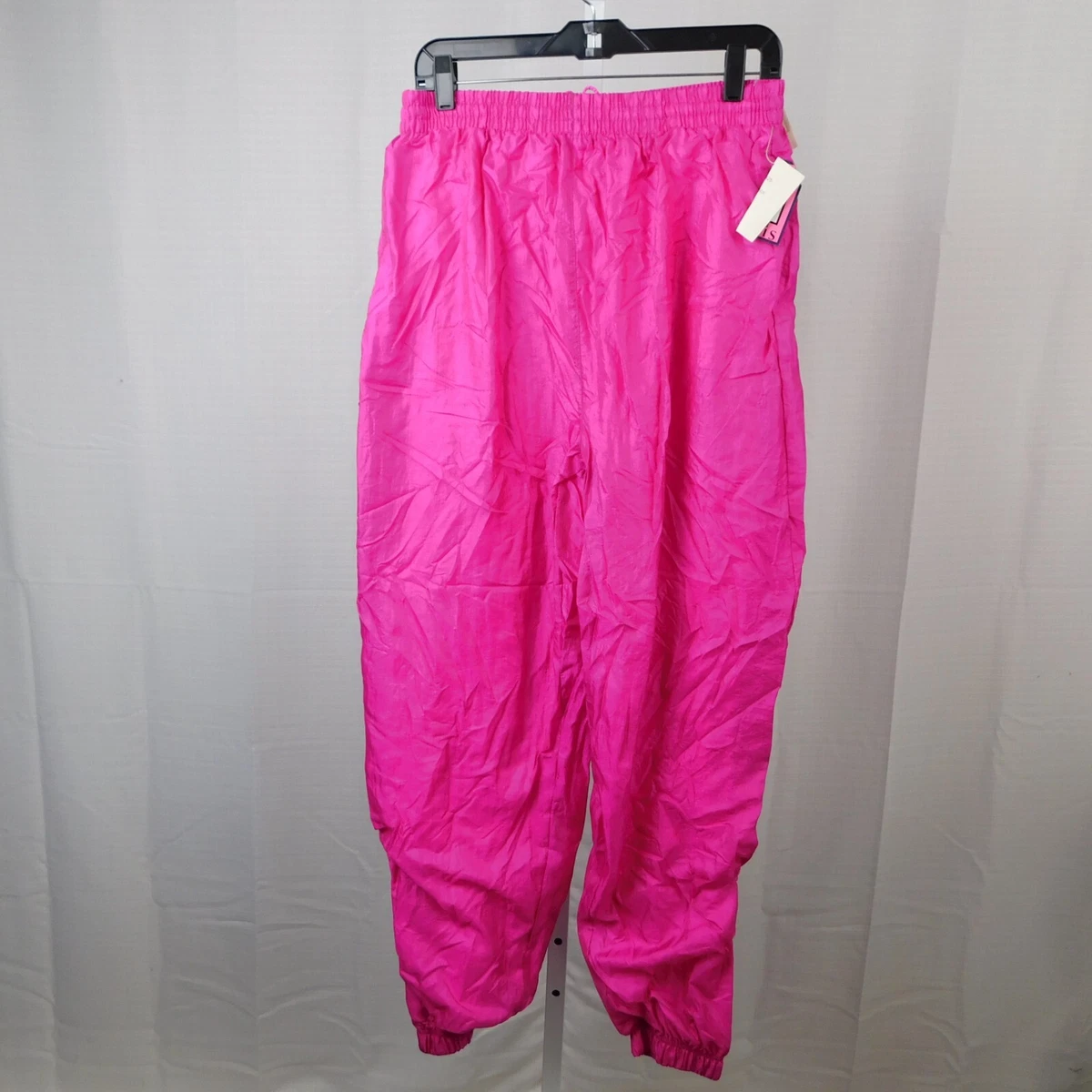Vintage 80s Basic Rituals Track Suit Windbreaker Pants Pink